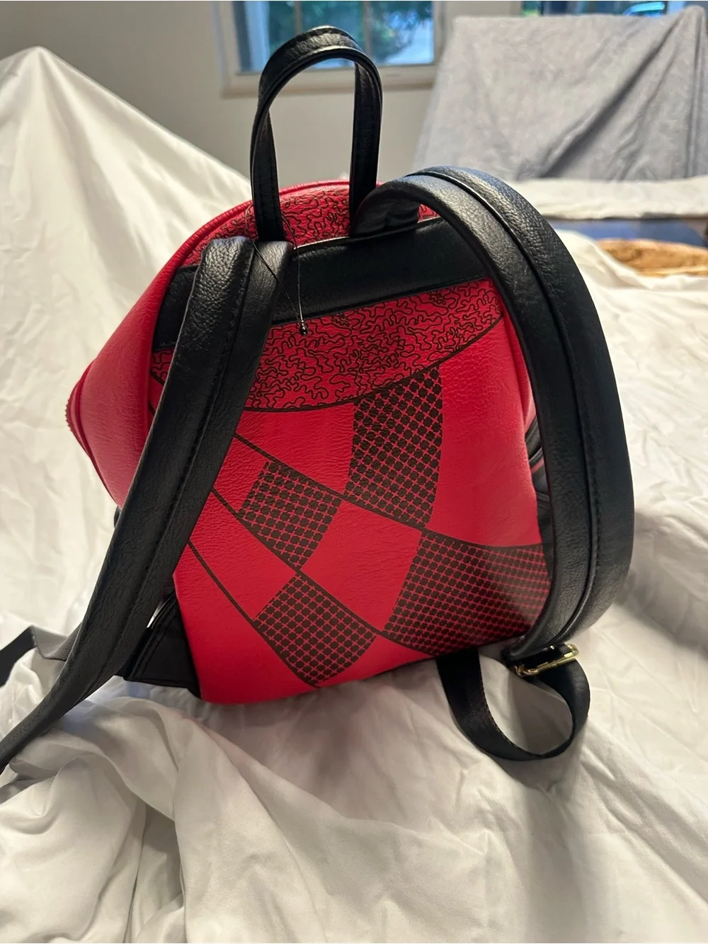 Loungefly Doctor Strange Themed Red, Blue & Brown Mini Backpack